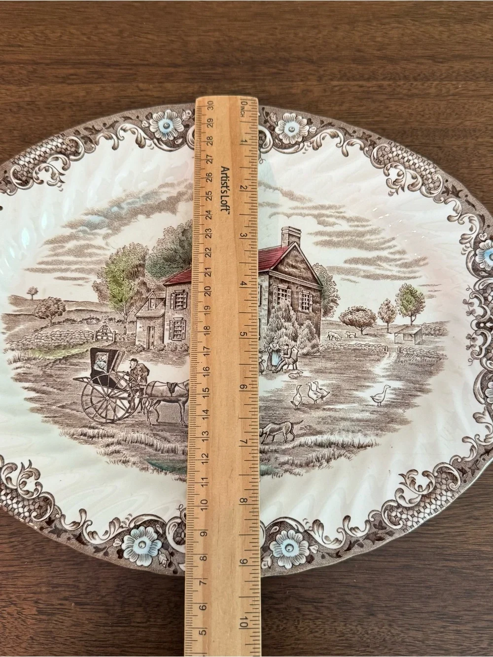 Johnson Brothers Heritage Hall Fieldstone 11.5